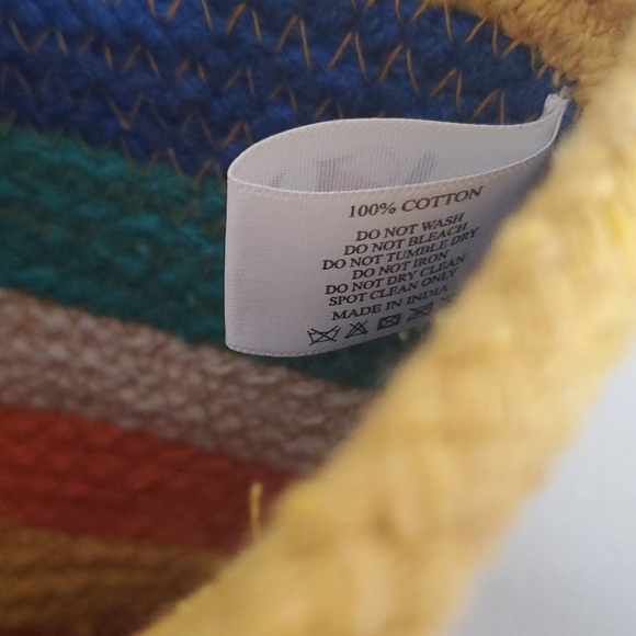 America & Beyond Rope Colorblock Mini Purse - Picture 4 of 6